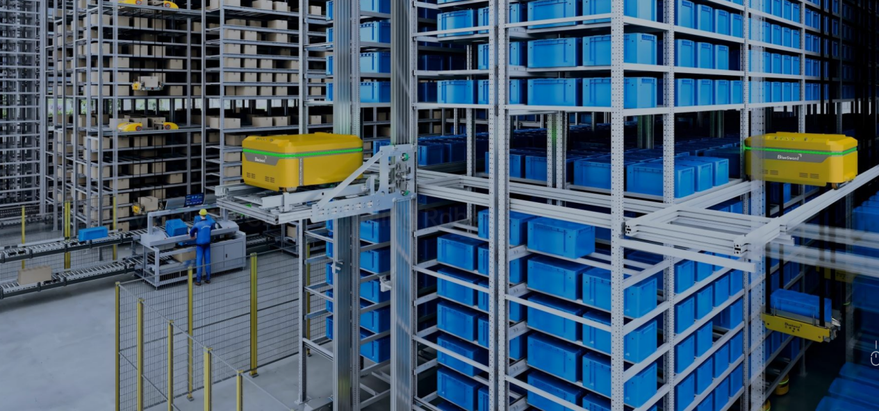 Triple Warehouse Capacity via Flexible Storage & AS/RS | BlueSword