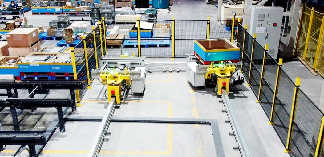 Ring Rail Guided Vehicle