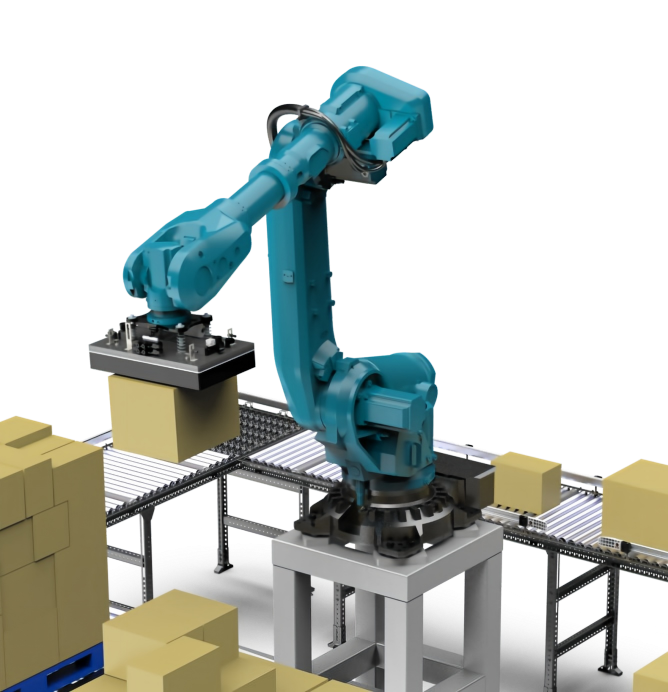BlueSword  Robotic Palletizing