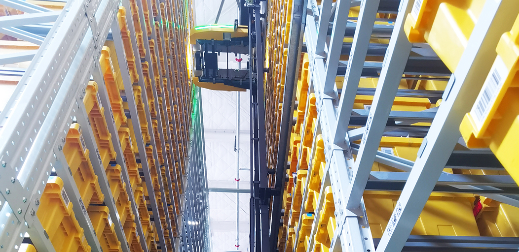 Gecko Miniload Material Handling Automation
