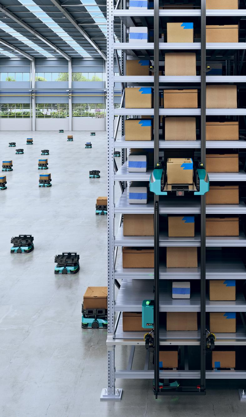Gecko Miniload Material Handling Automation