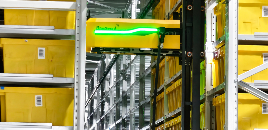 Gecko Miniload Material Handling Automation