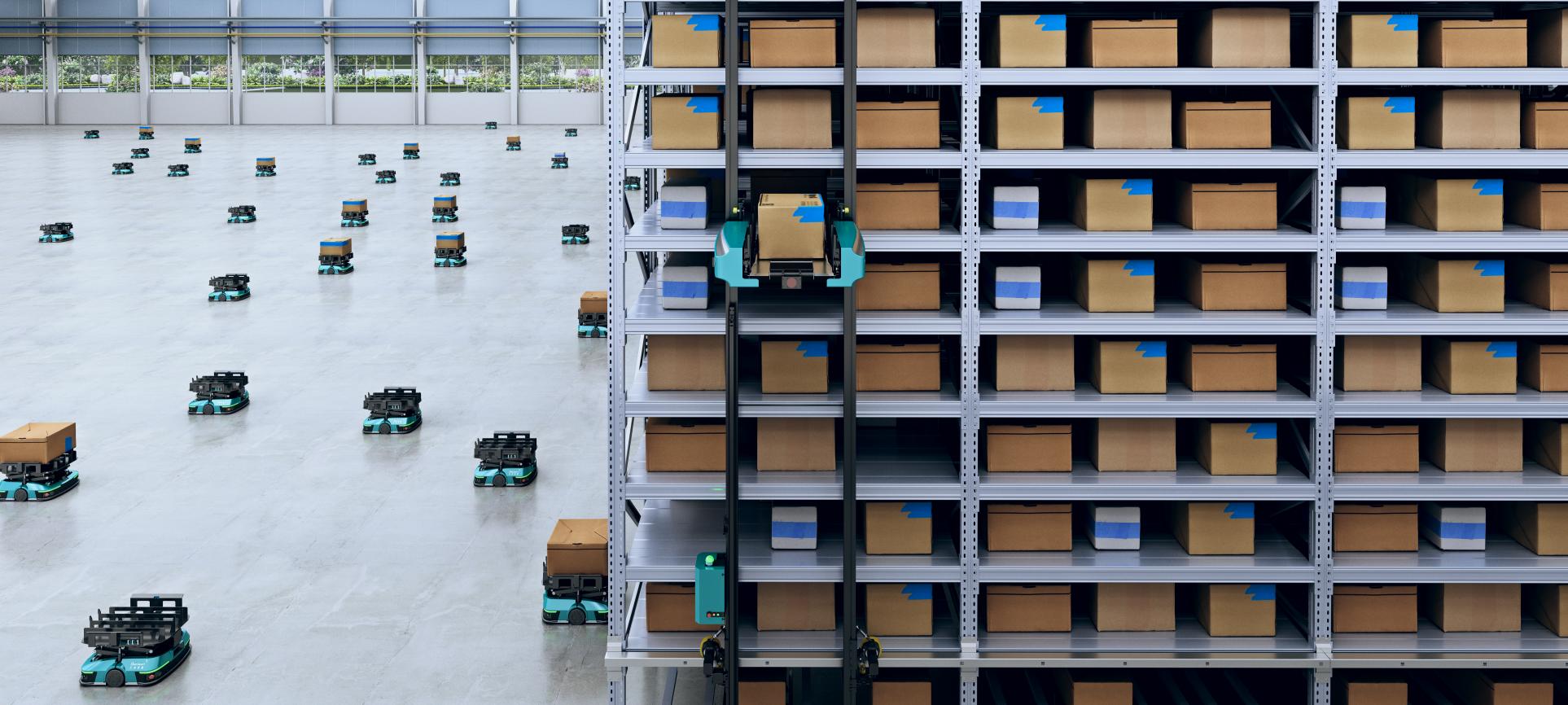 Gecko Miniload Material Handling Automation