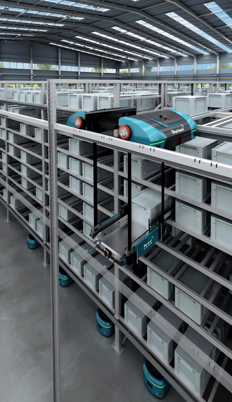 Spider Sky-Shuttle Material Handling Automation​