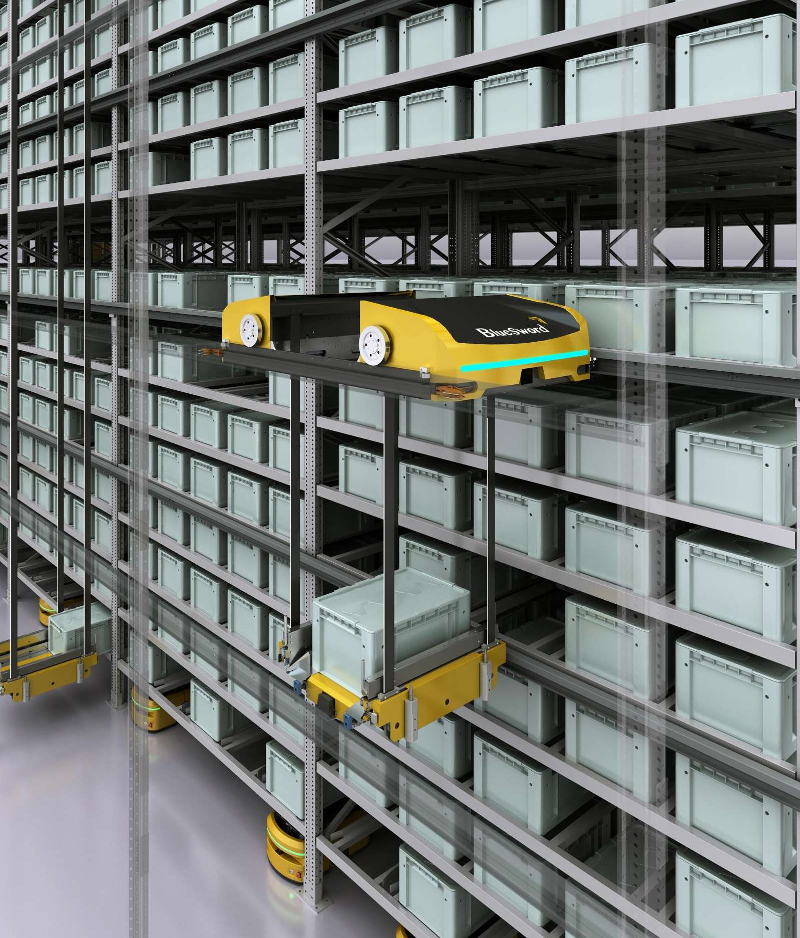 autonomous case handling robot