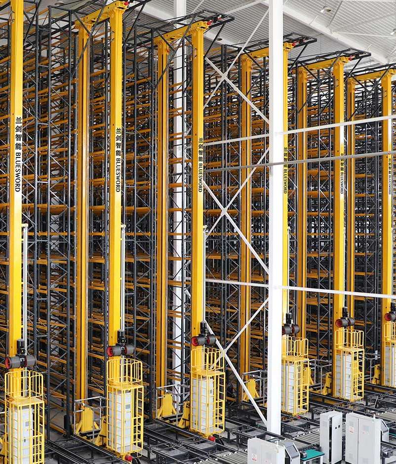 pallet stacker crane