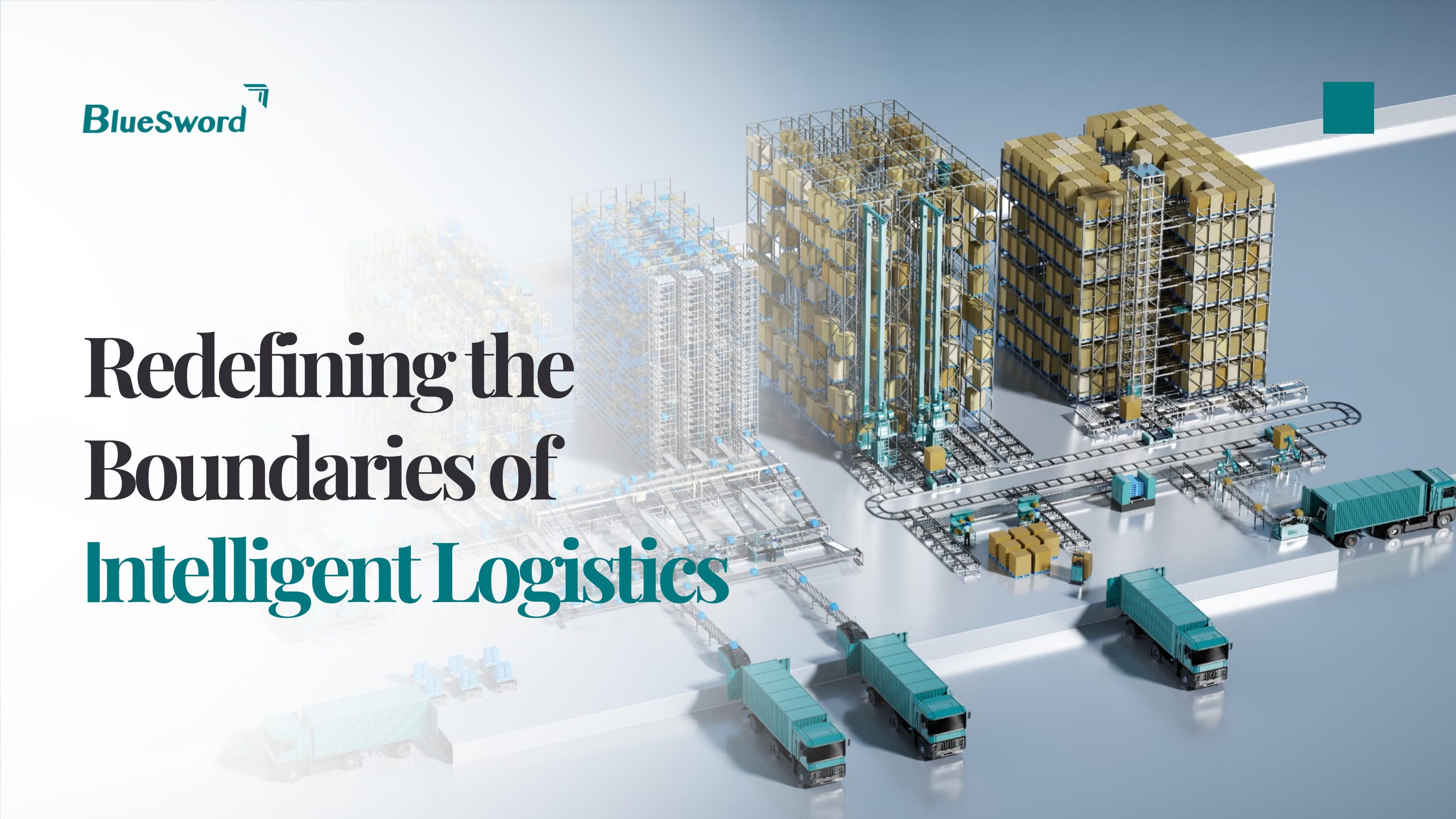 Logistics software solutions with warehouse AGVs